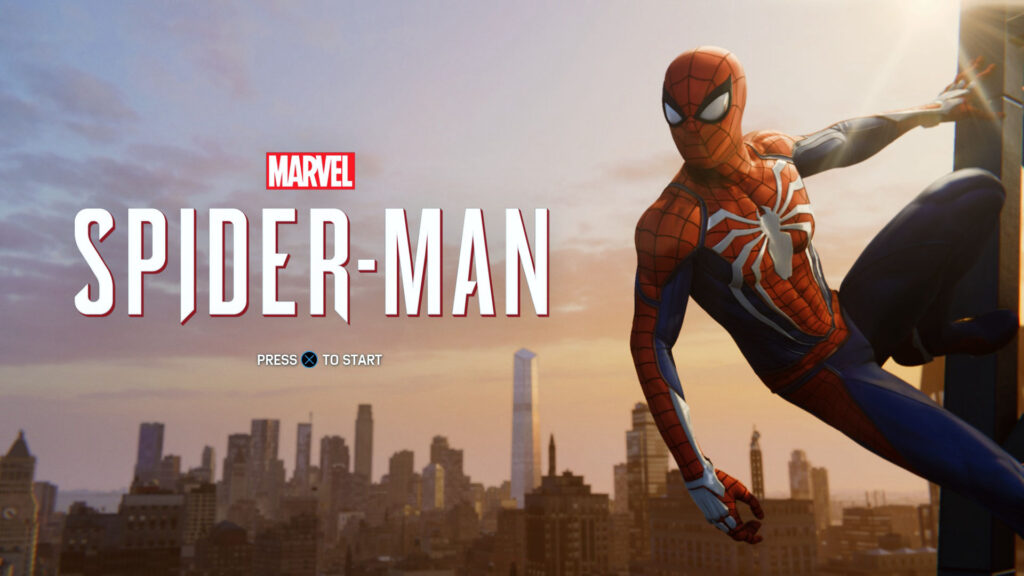 Spider-Man PS4 Main Menu (Featured Image)